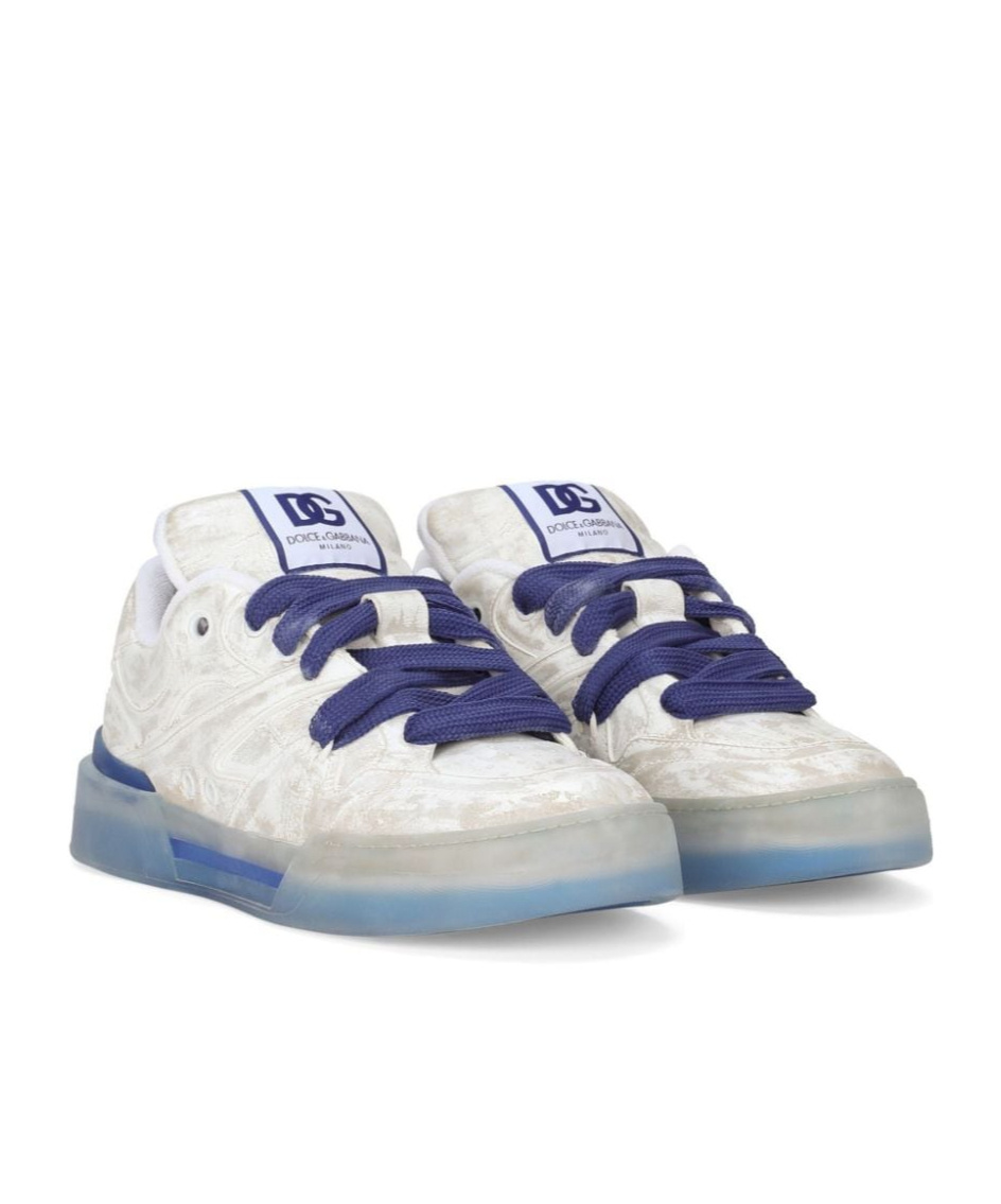 Dolce & Gabbana New Roma Sneakers In White