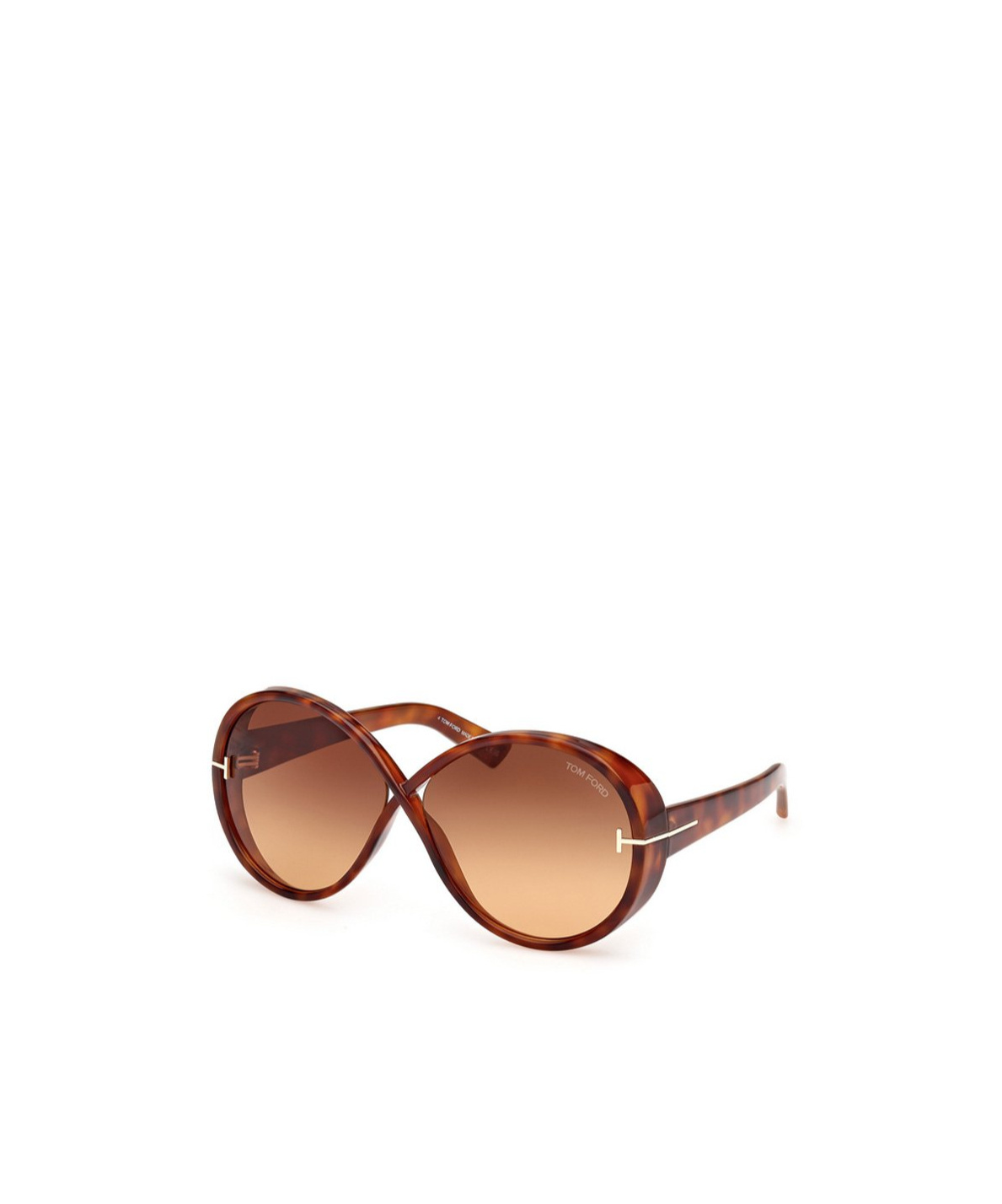 Tom Ford Eyewear Edie Oversized Sunglasses In Brown