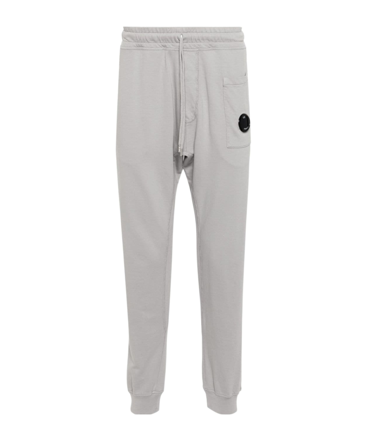 C.p. Company Cp Company Light Fleece Utility Sweatpants In Gray