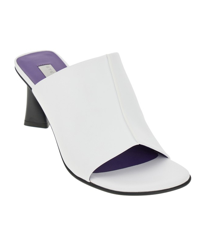 Stella Mccartney Elsa 90mm Leather Pumps In White