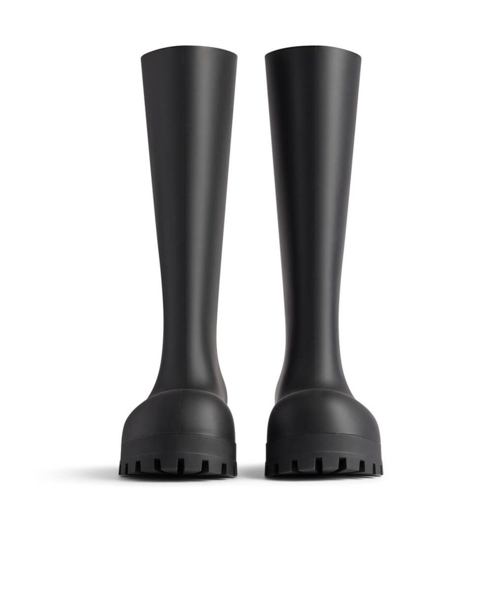 Balenciaga Bulldozer Tpu Rain Boots In Black