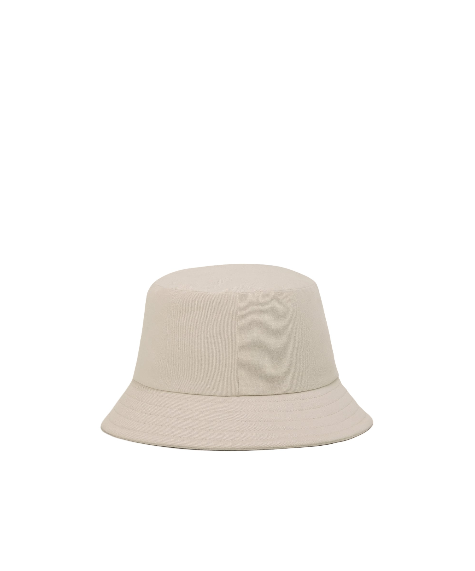 Ami Alexandre Mattiussi Ami Ami-de-coeur Logo Plaque Bucket Hat In Nude