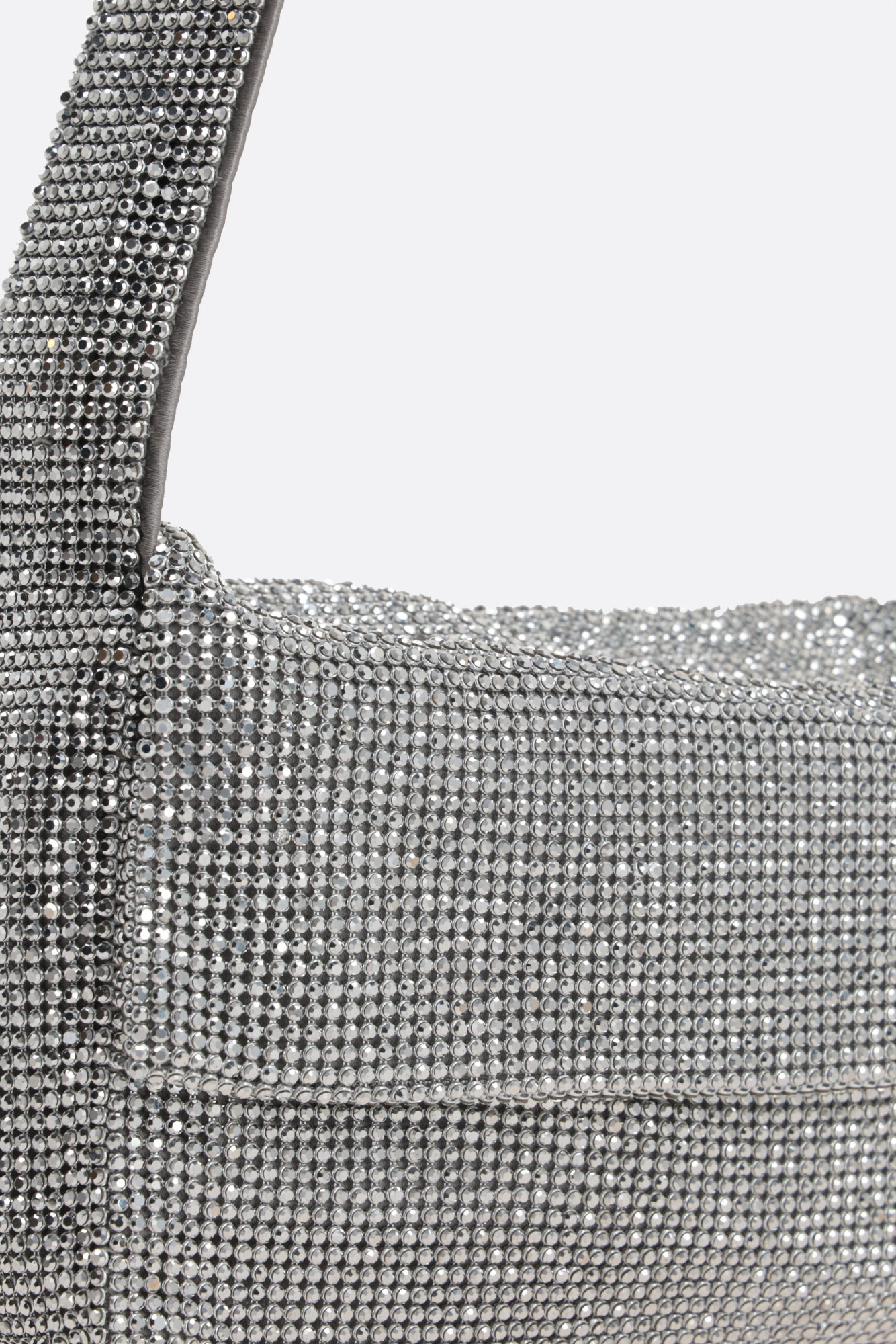 Shop Benedetta Bruzziches Vitty La Mignon Shoulder Bag In Gray