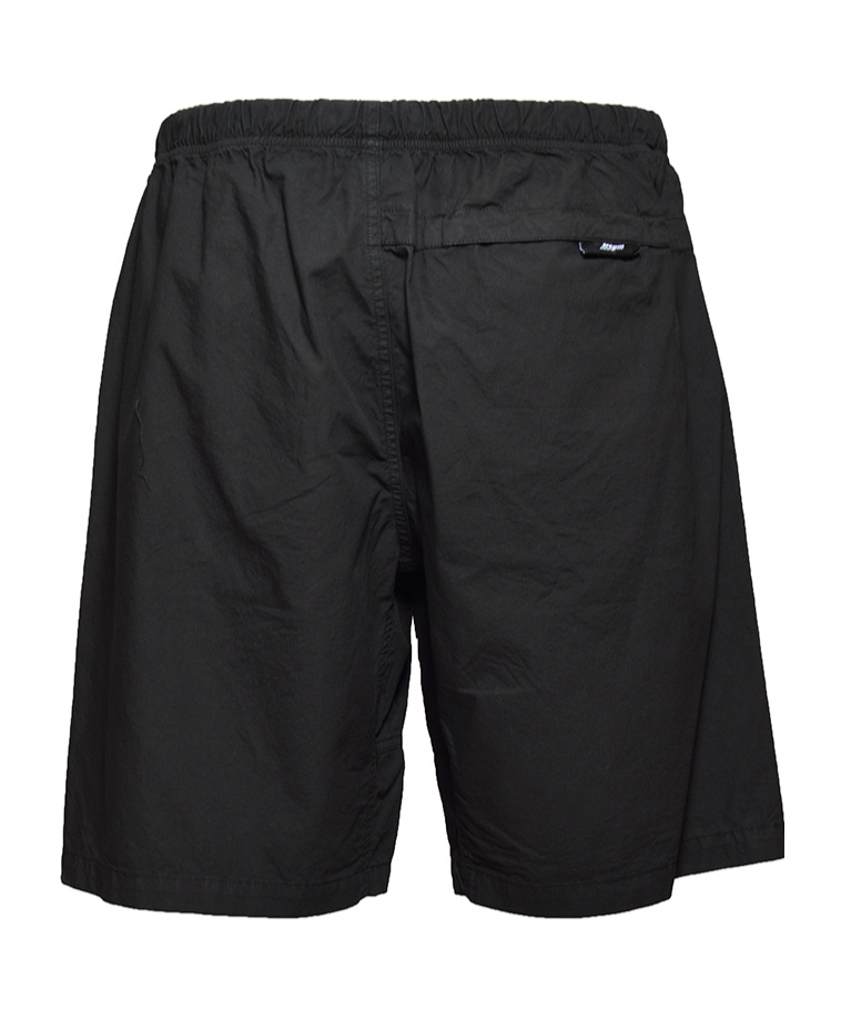 Msgm Cotton Deck Shorts In Black