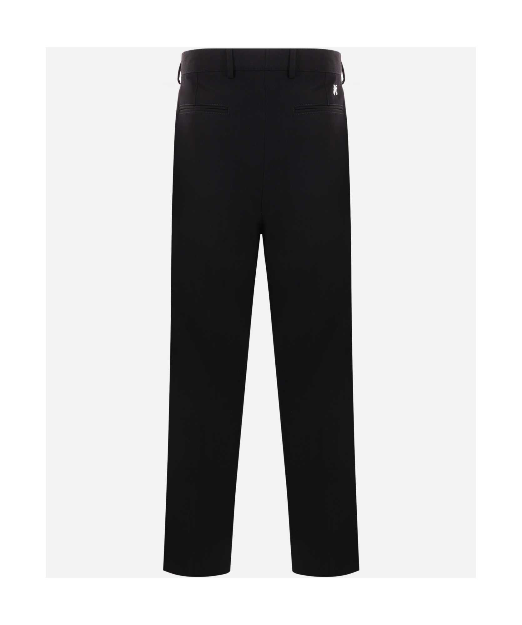 Palm Angels Monogram Workwear Pants In Black