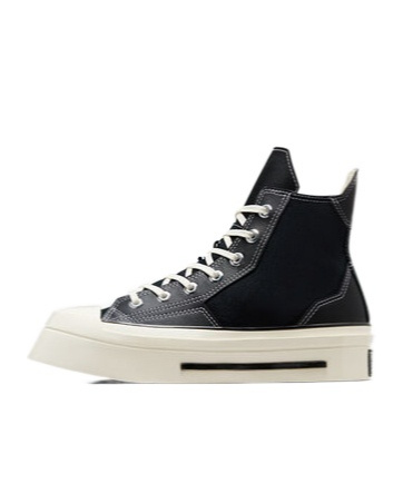 Converse Square Head High Top Casual Shoes In Black