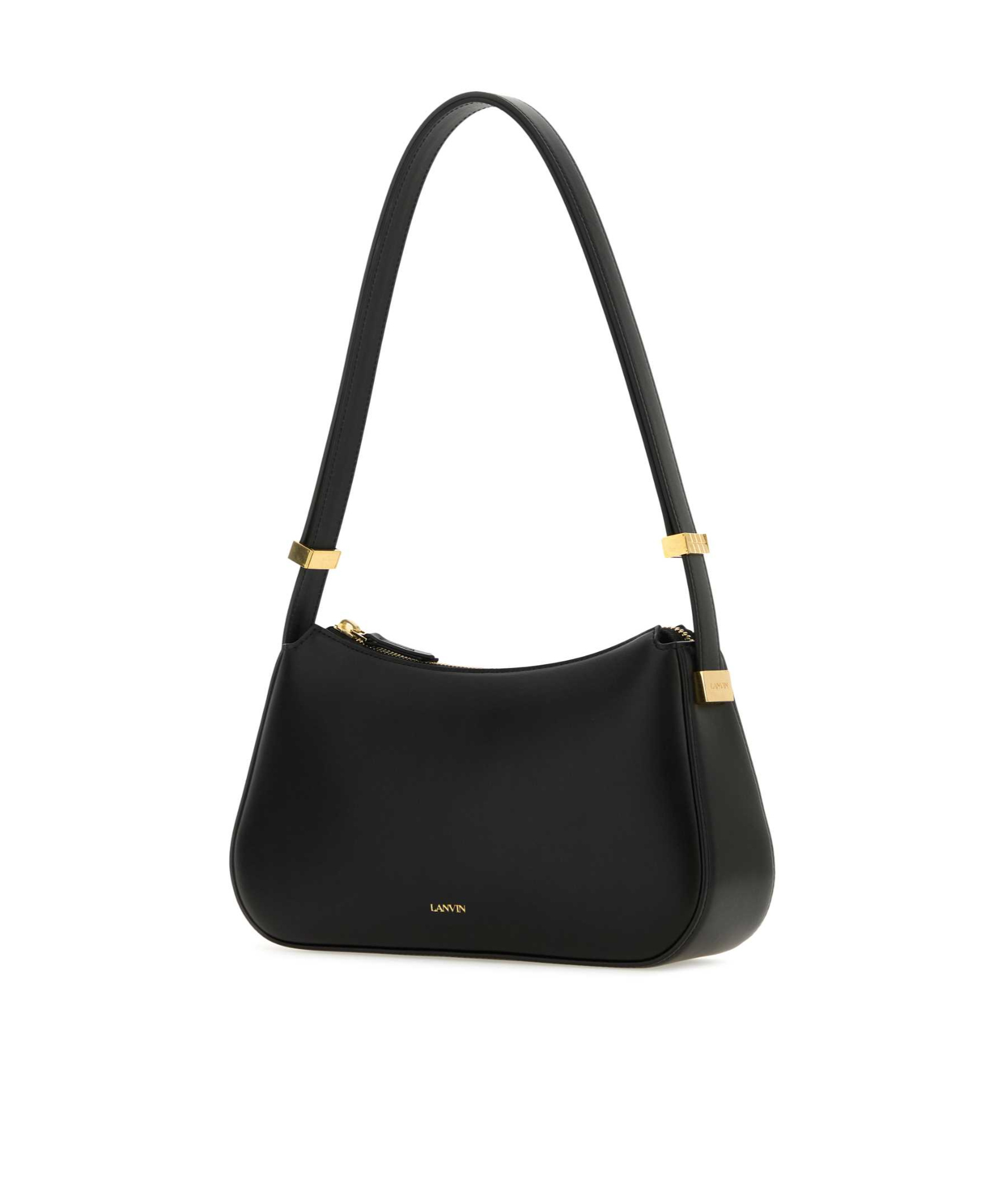 Shop Lanvin Concerto Shoulder Bag In Black