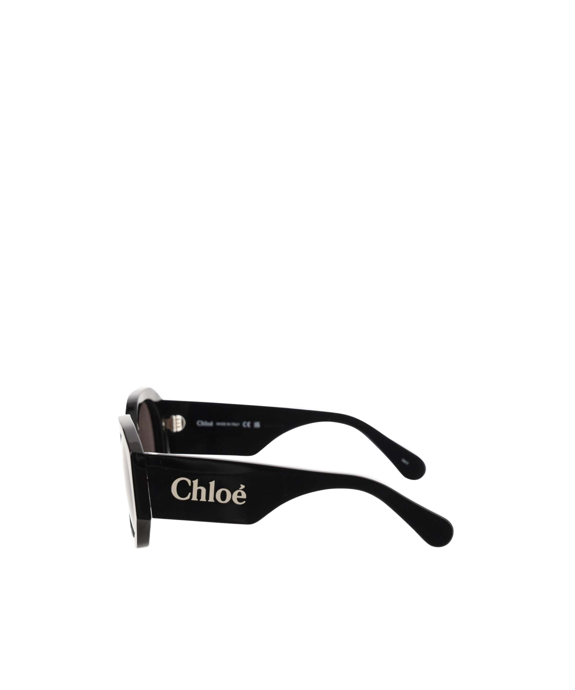 Chloé Oversized Round-frame Sunglasses In Gray