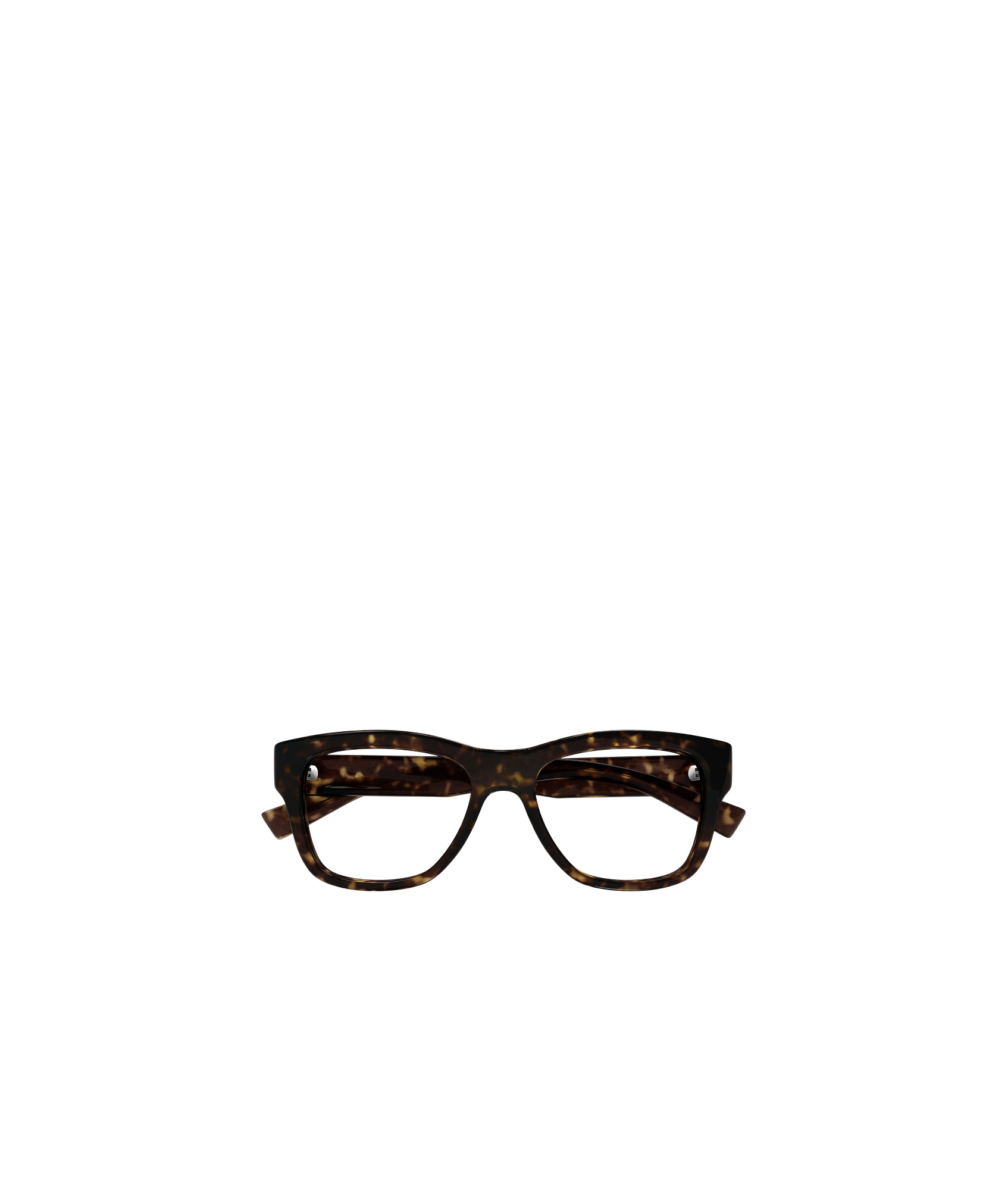 Saint Laurent Sl 677 Wayfarer-frame Glasses In Brown