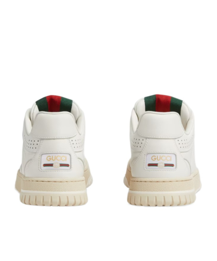 Shop Gucci Women's Re-web Sneaker In White
