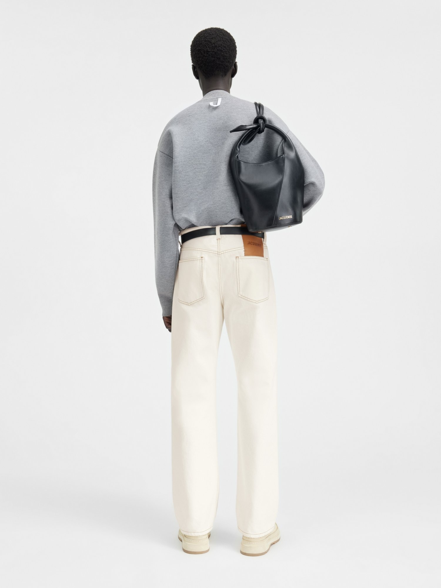 Jacquemus Le De-nimes Droit Jeans In White