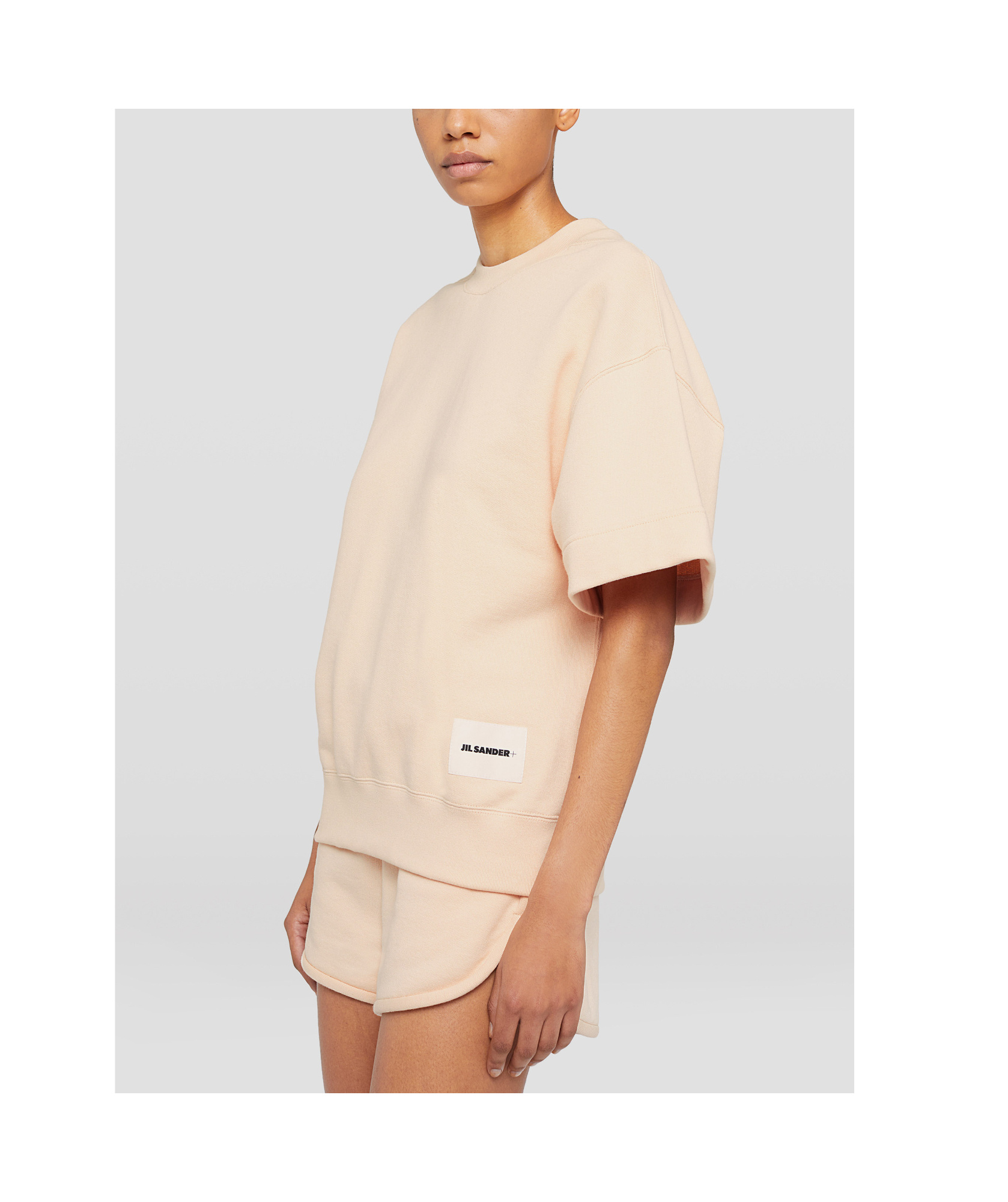 Jil Sander Crew-neck T-shirt In Nude