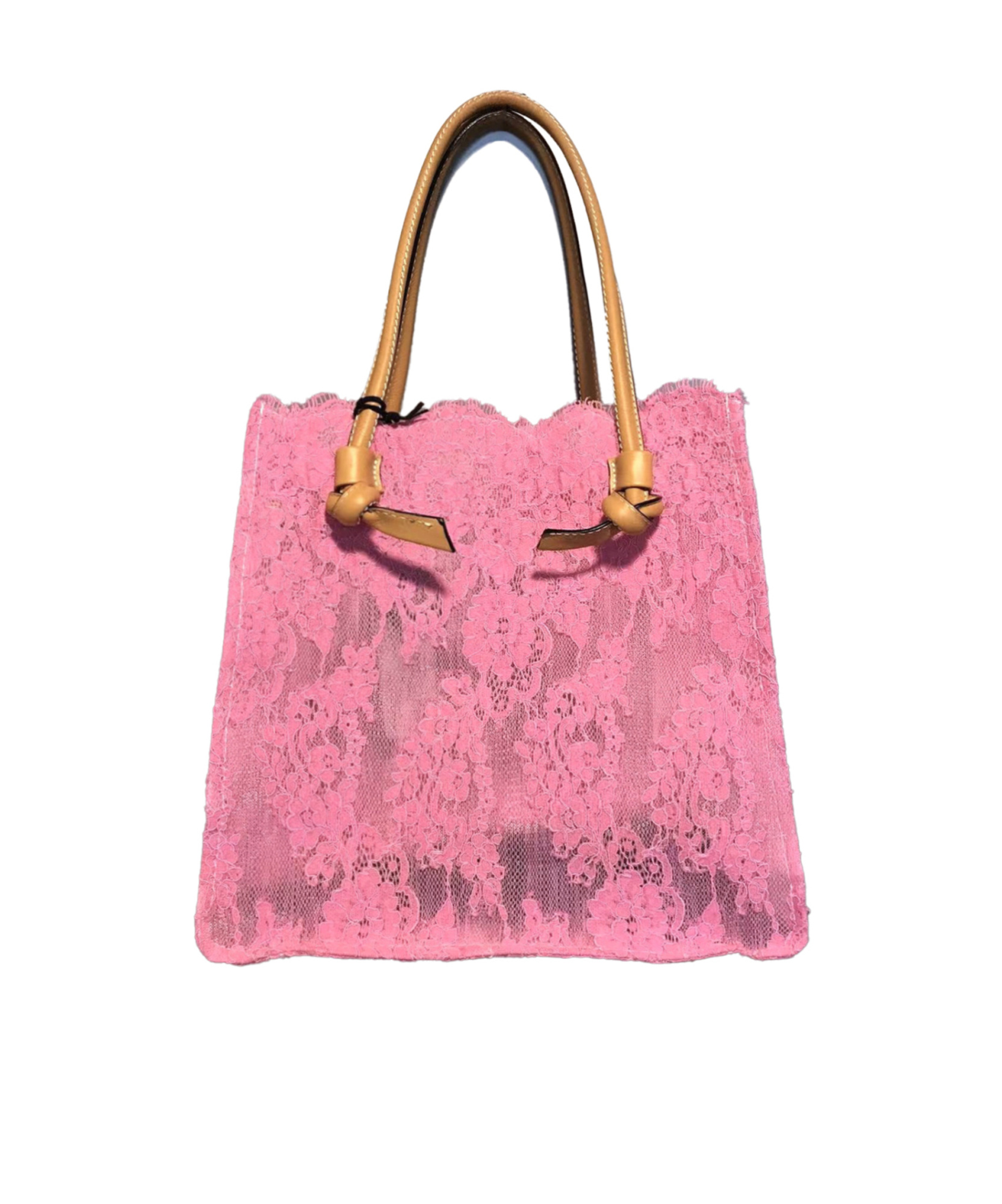 Ermanno Scervino Logo Logo Handbag In Pink