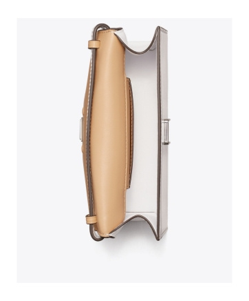 Tory Burch Mini Top-handle Bag In White