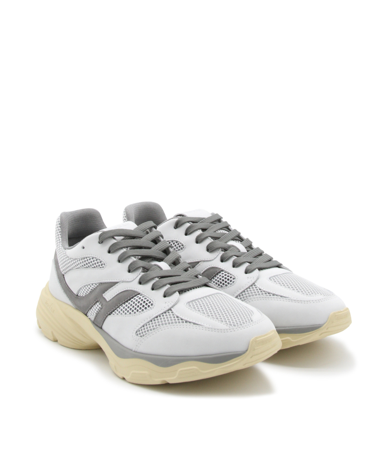 Hogan Men's H Sneakers | Size 11 | Hxm6650fj00tcz0ss0 In White