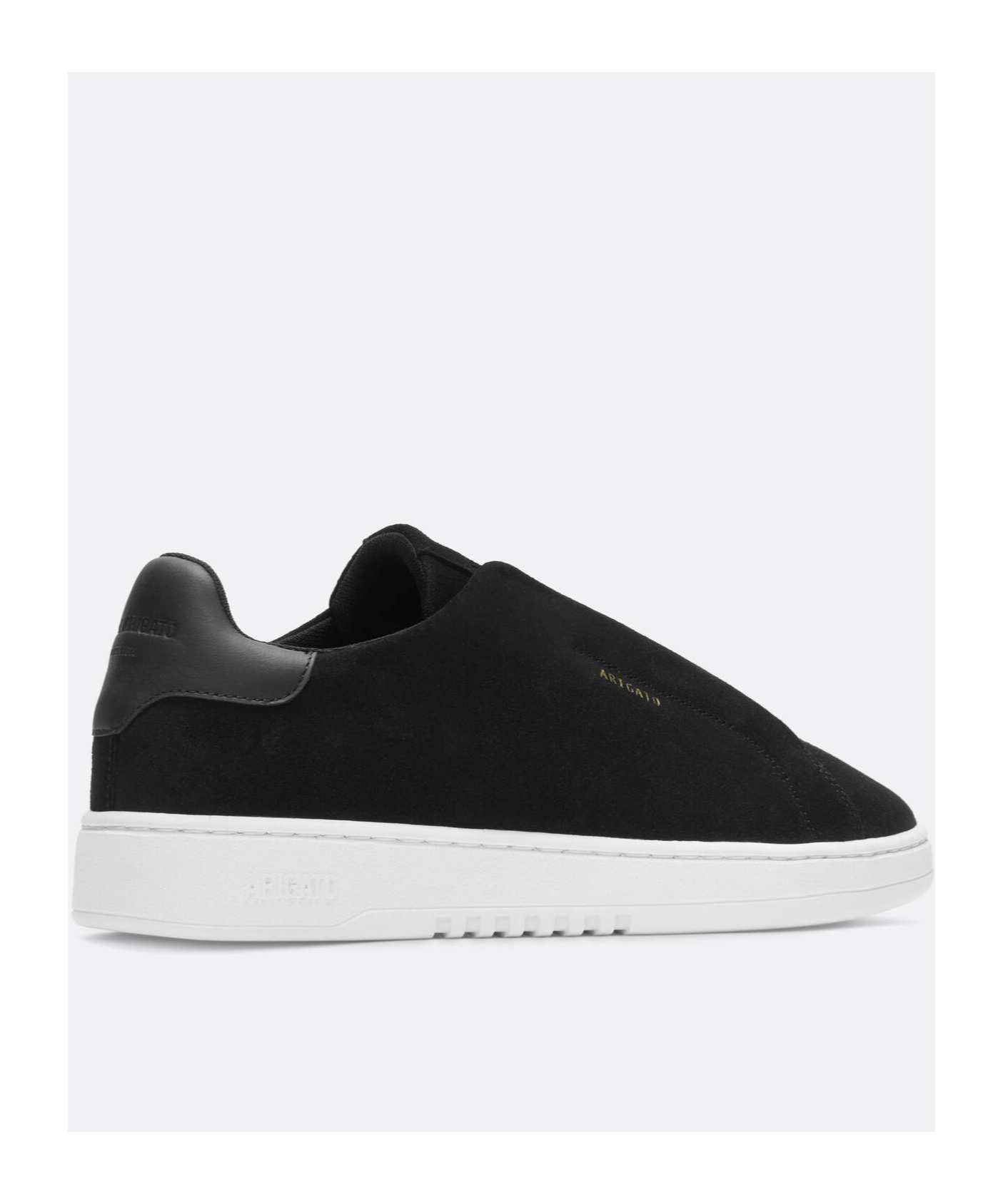 Axel Arigato '90 Clean' Black Low Top Sneakers With Logo Lettering On The Side In Black