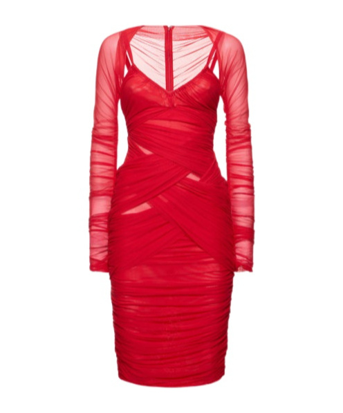 Dolce & Gabbana Pendant Tulle Dress