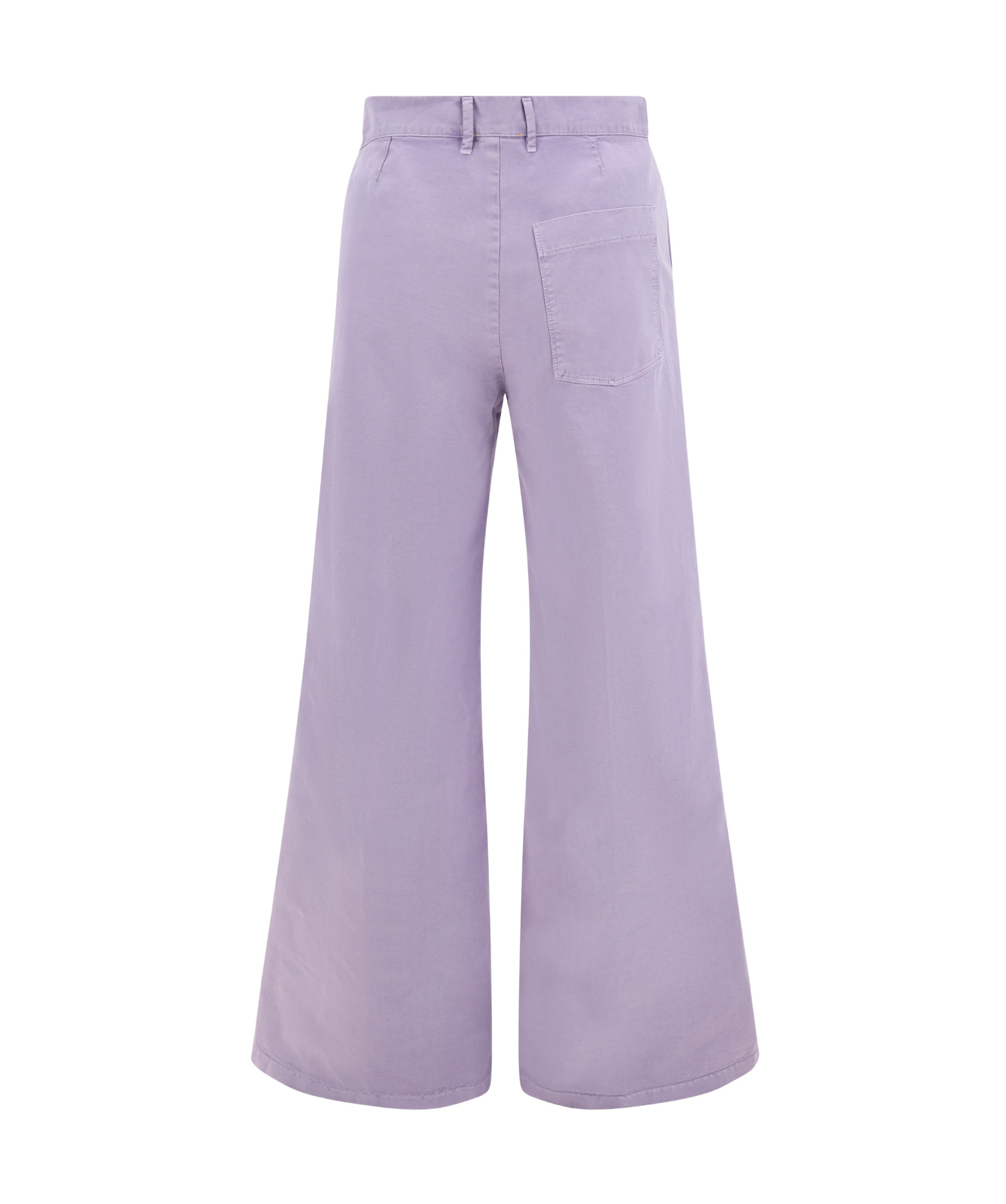 Forte Forte Wide-legged Casual Pants In Purple