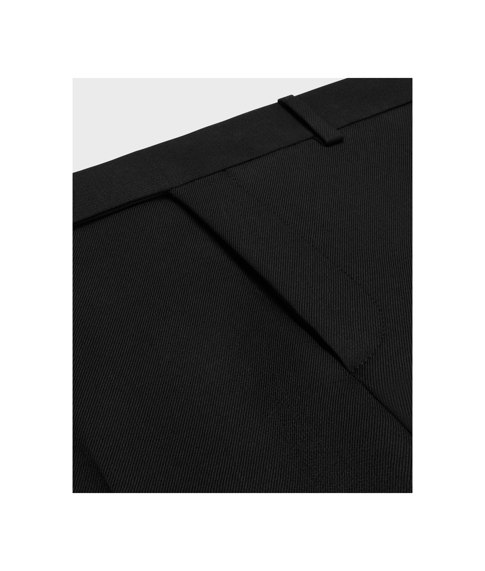 Celine Tommy Wool Casual Pants In Black