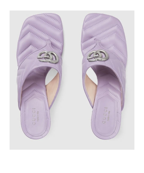GUCCI A PAIR OF G-TOE HIGH-HEELED SANDALS