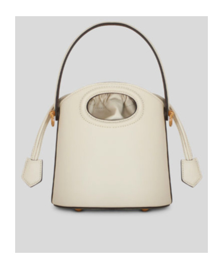 Etro Mini Saturno Leather Shoulder Bag In Nude