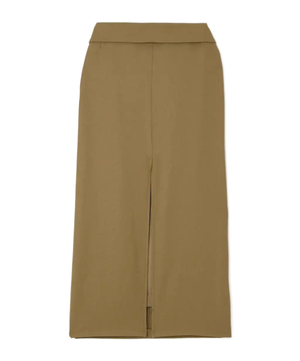Dries Van Noten Split Mid-length Skirt In Brown