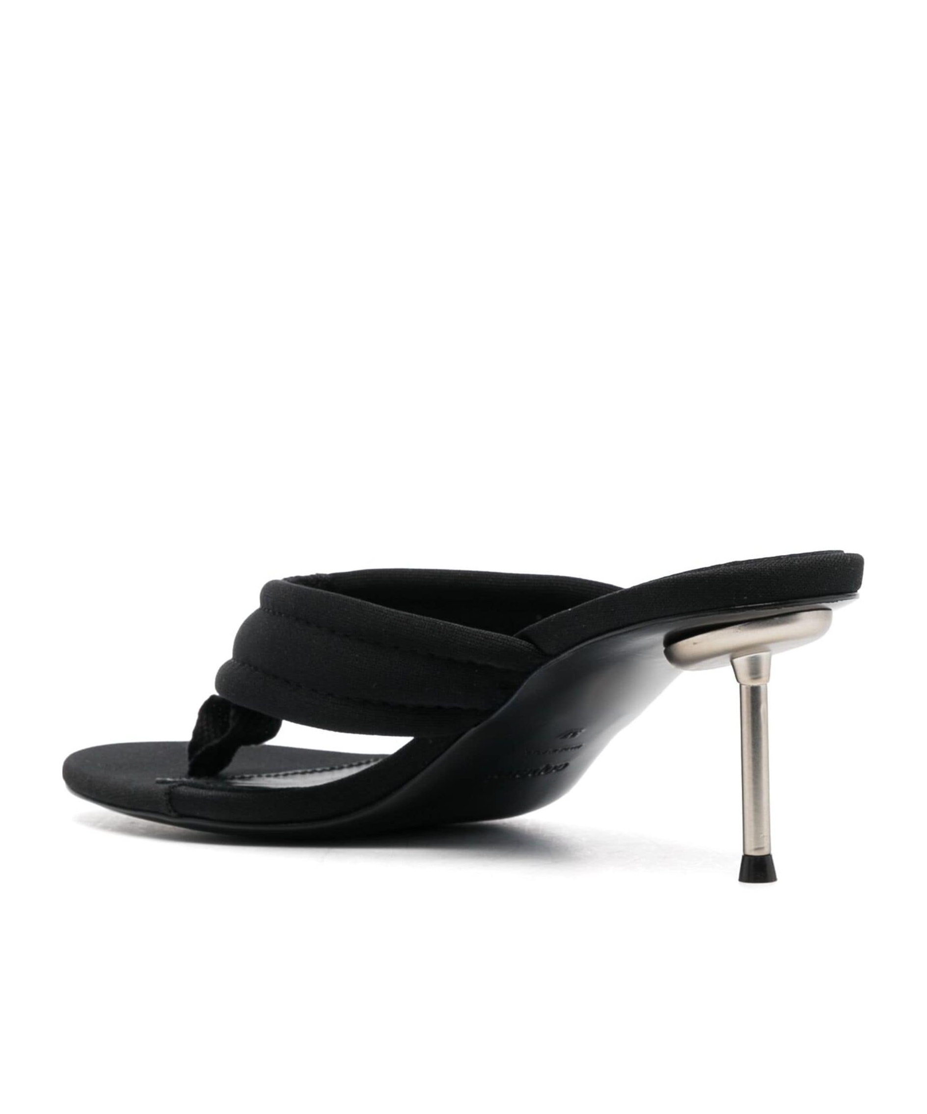 Coperni Open-toed Logo Muller Shoes In Black