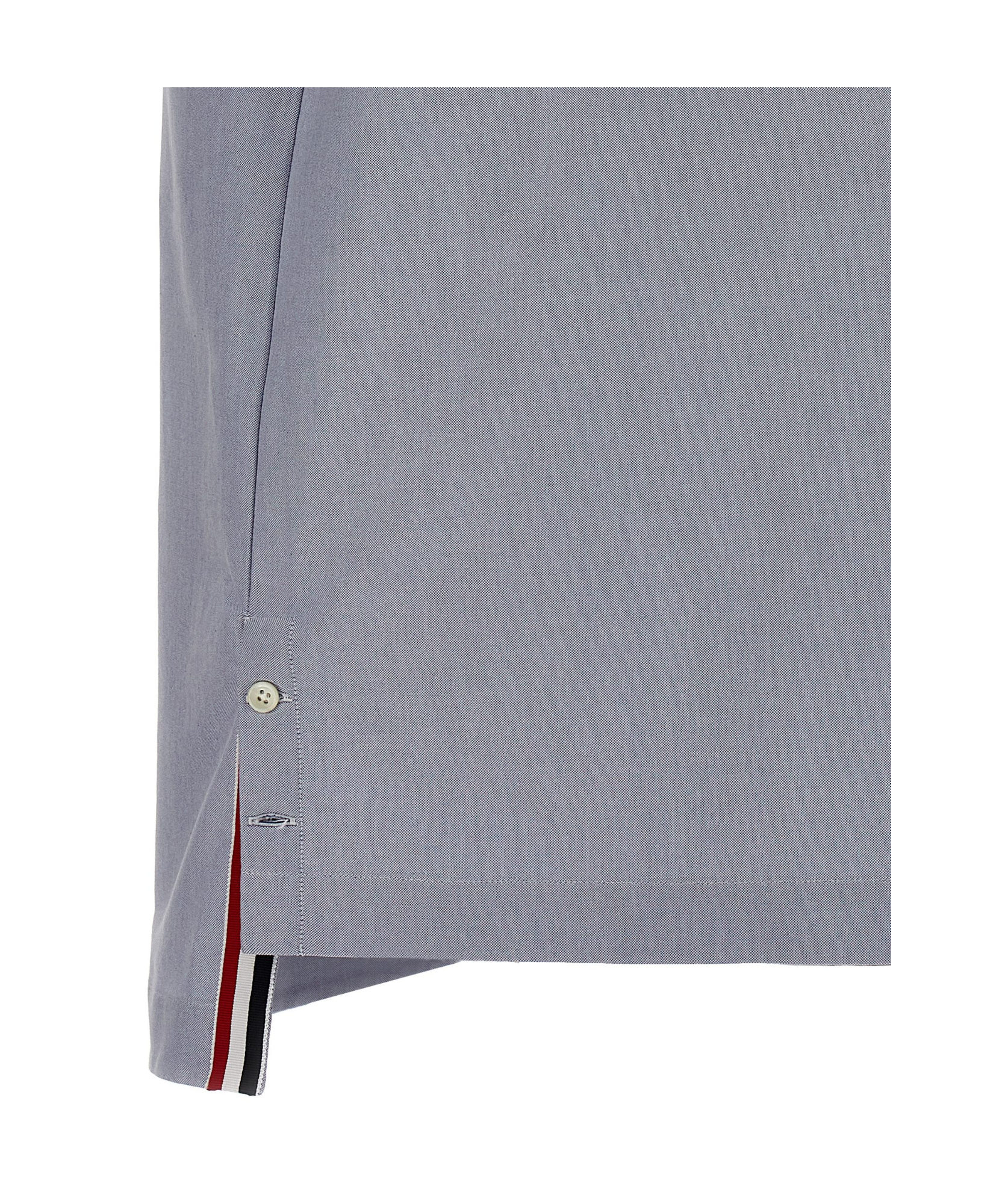 Thom Browne Light Blue Broderie Anglaise Dress In Gray