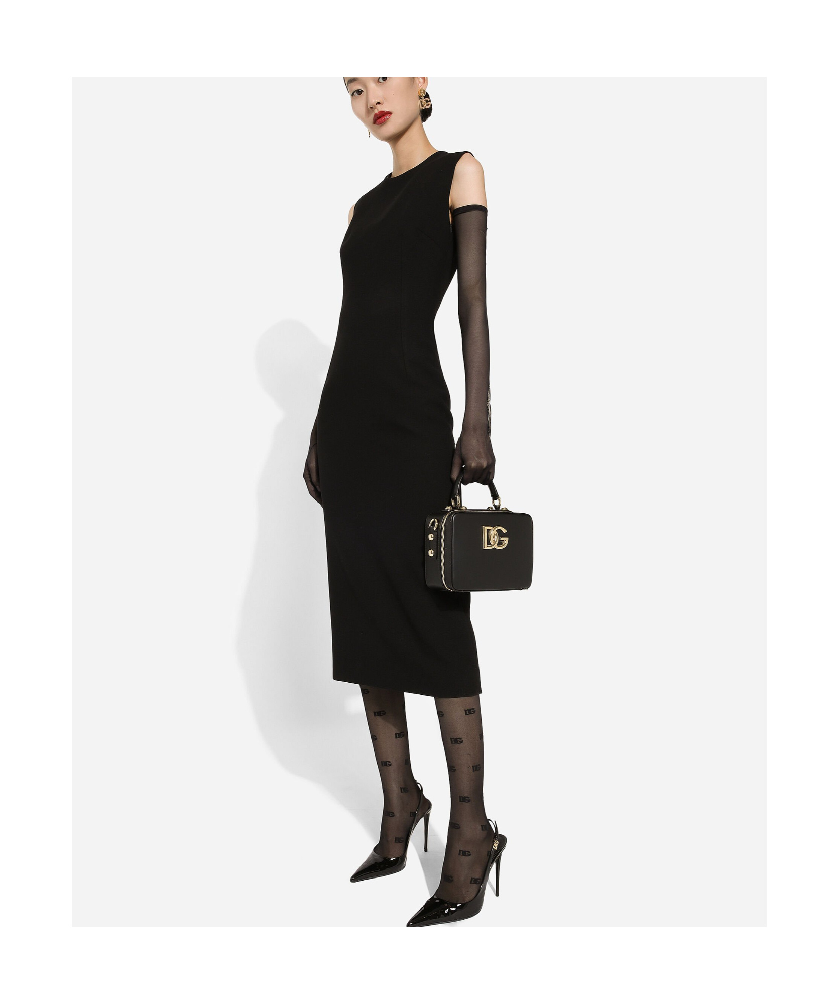 Dolce & Gabbana Dolce Gabbana Sleeveless Midi Dress