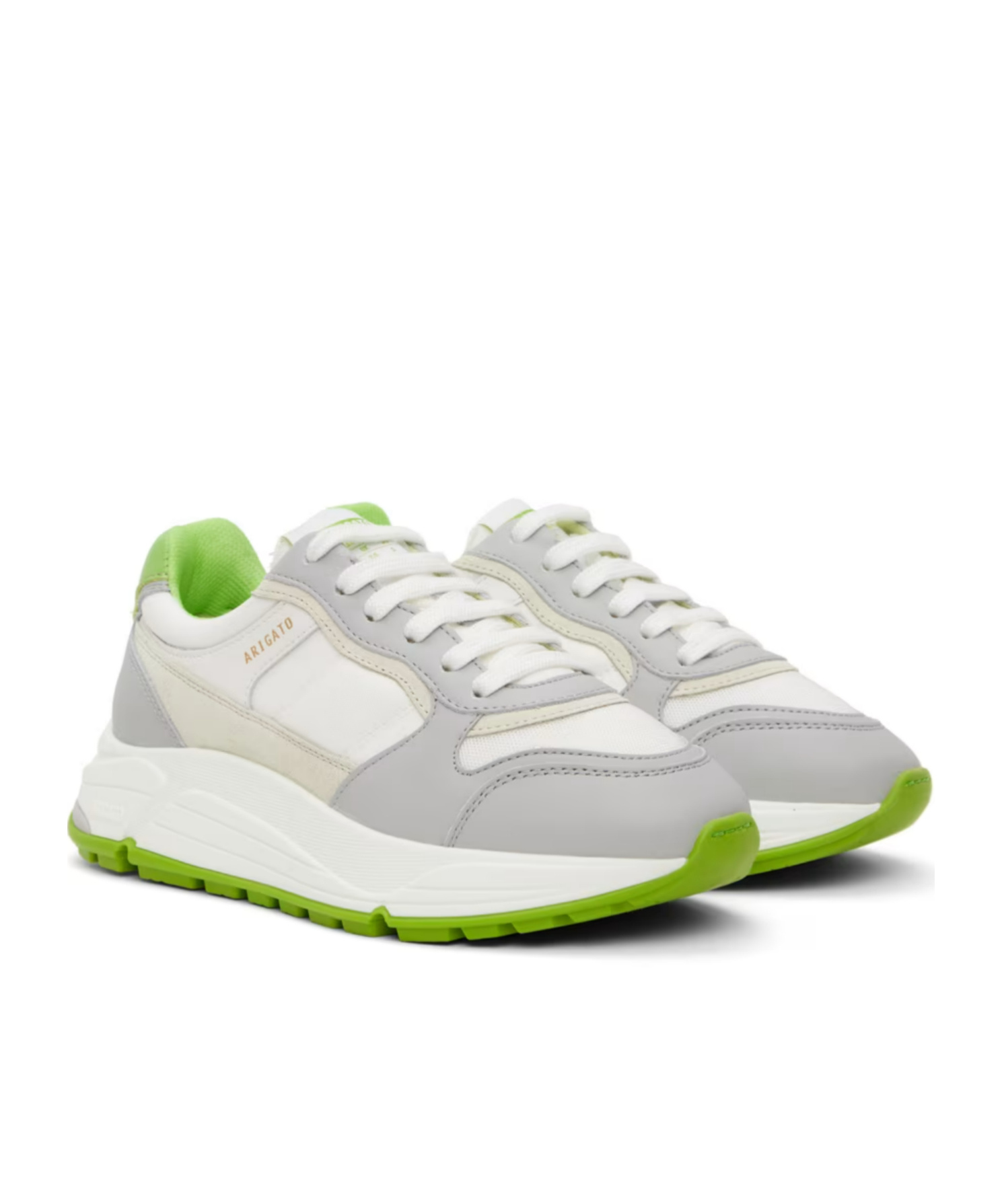 Axel Arigato Rush Splicing Design Low-cut Casual Shoes In White