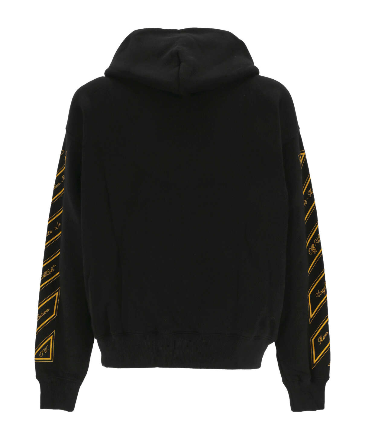 Shop Off-white Ow 23 Zip Skate Zip-up Hoodie In Black