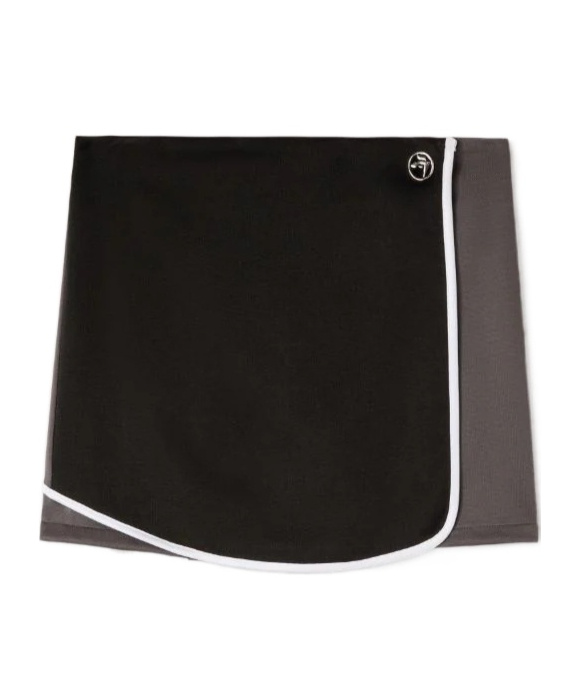 Shop Ambush Layered Pleated Miniskirt In Black