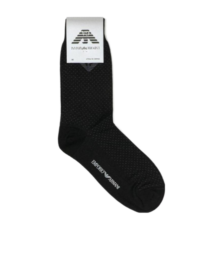 EMPORIO ARMANI LOGO KNITTED SOCKS