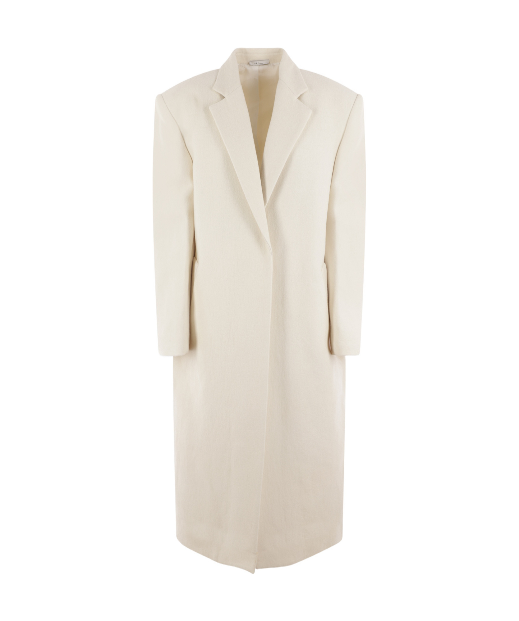 Red Valentino Tailored Single-breasted Coat In White