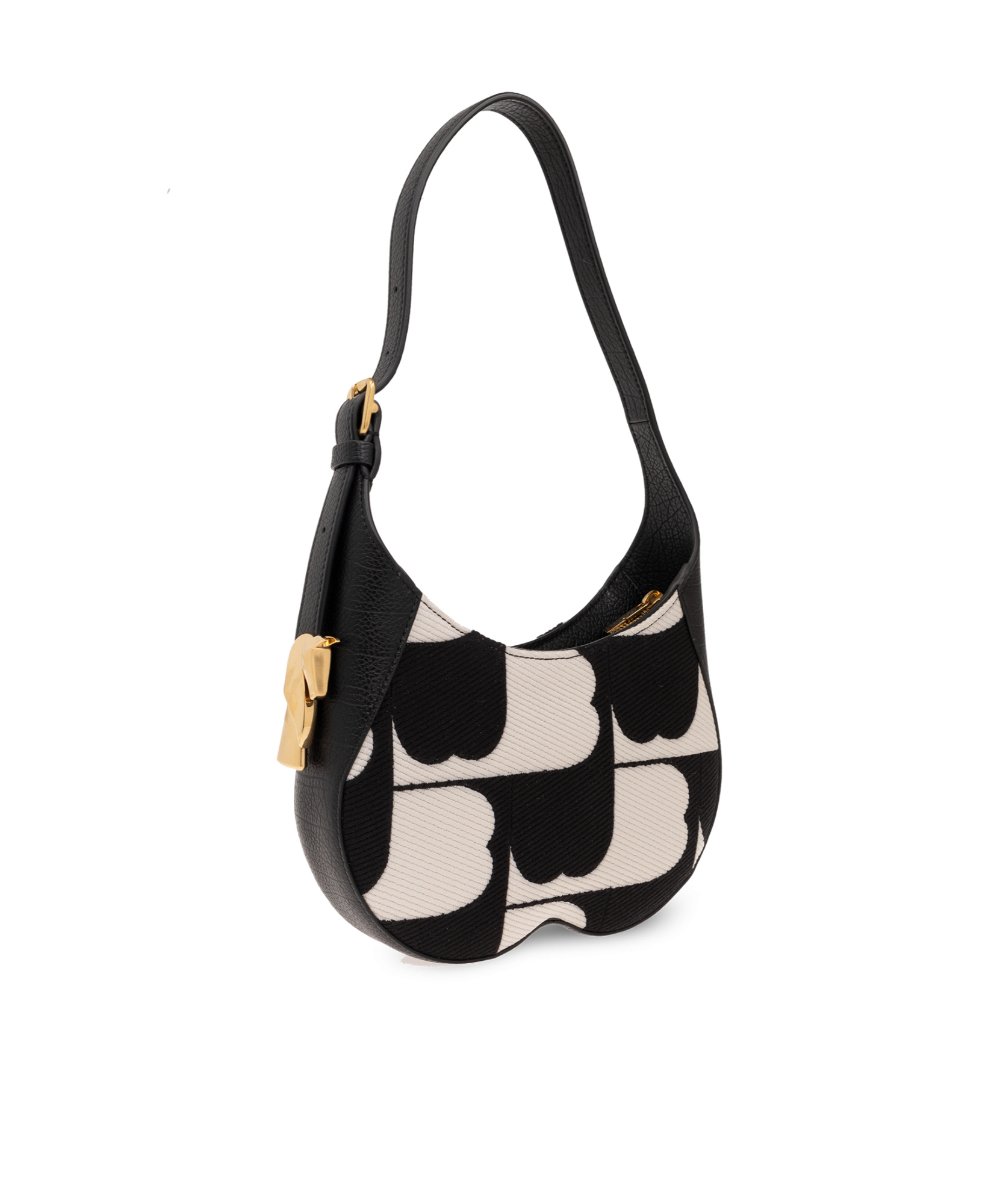Burberry Small Chess Shoulder Bag In Black