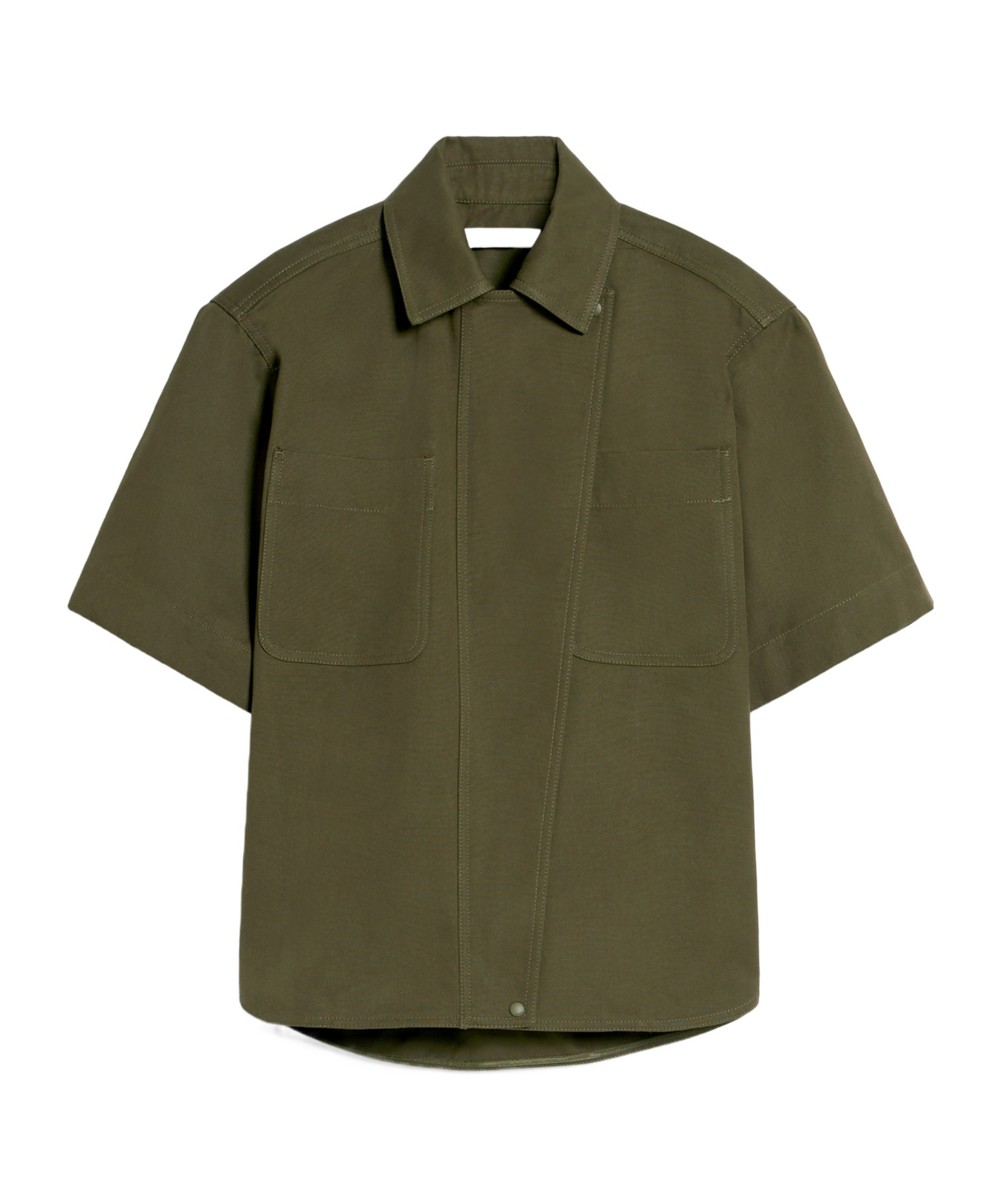 Max Mara Mela Short Sleeve Shirt In Green