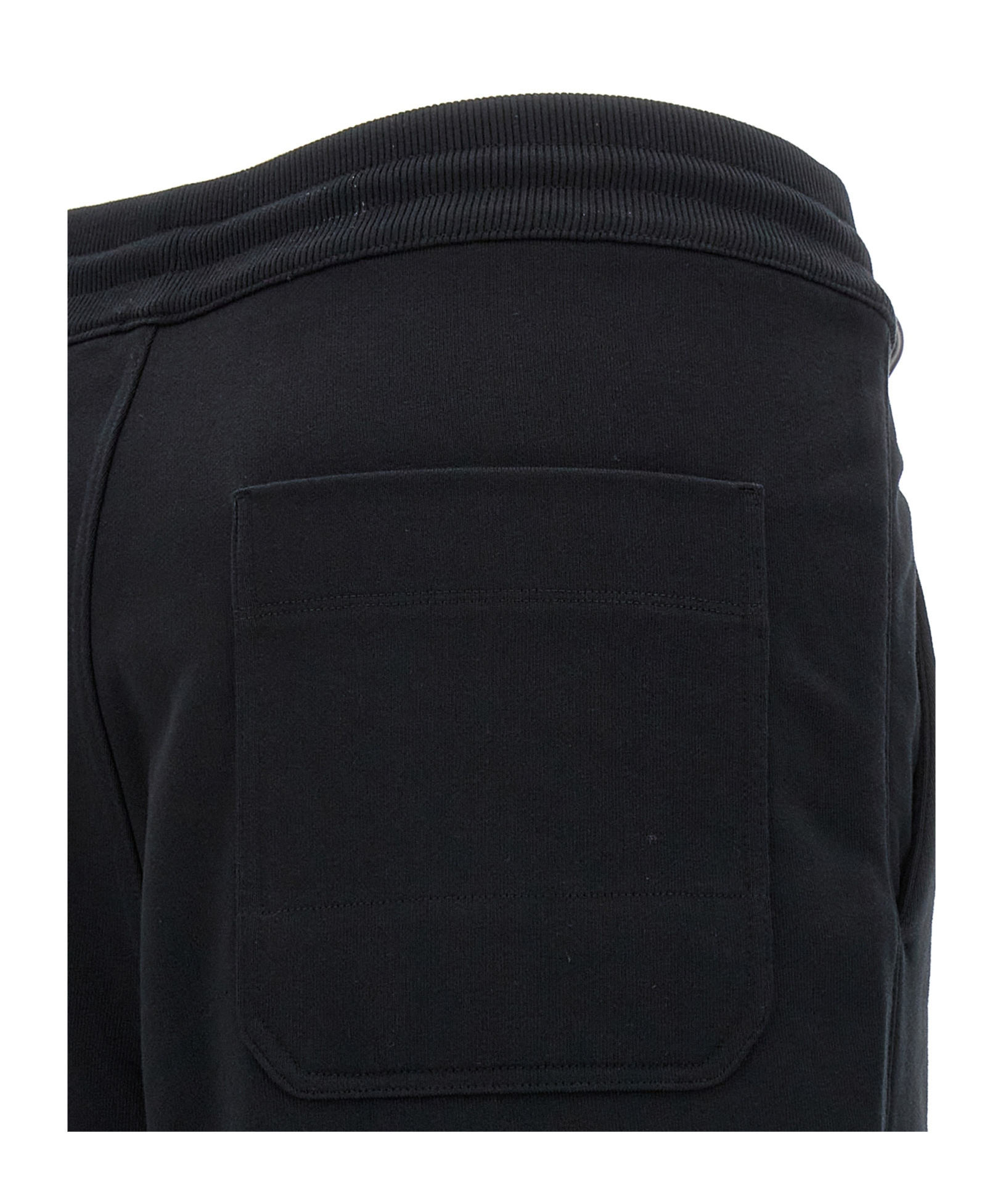 Y-3 Logo-printed Jersey Trousers In Black