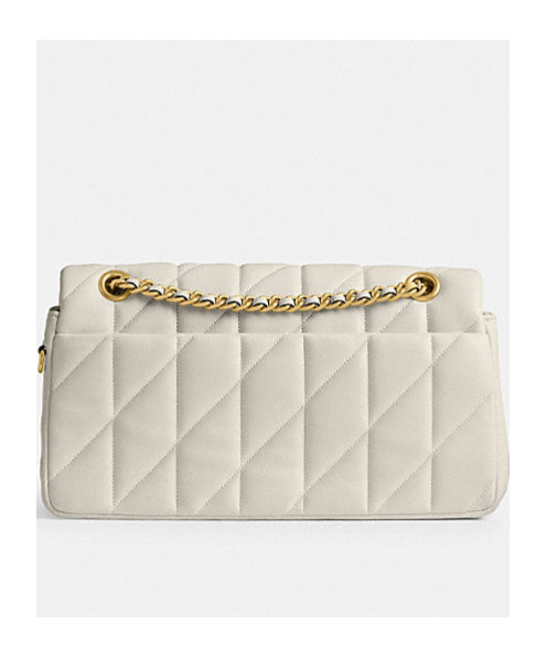 Coach Tabby 20 Leather Crossbody Bag In Nude