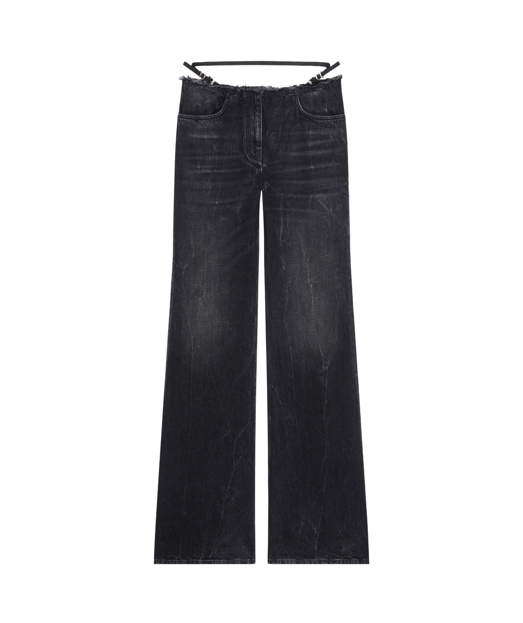 Givenchy Voyou Jeans In Denim In Black
