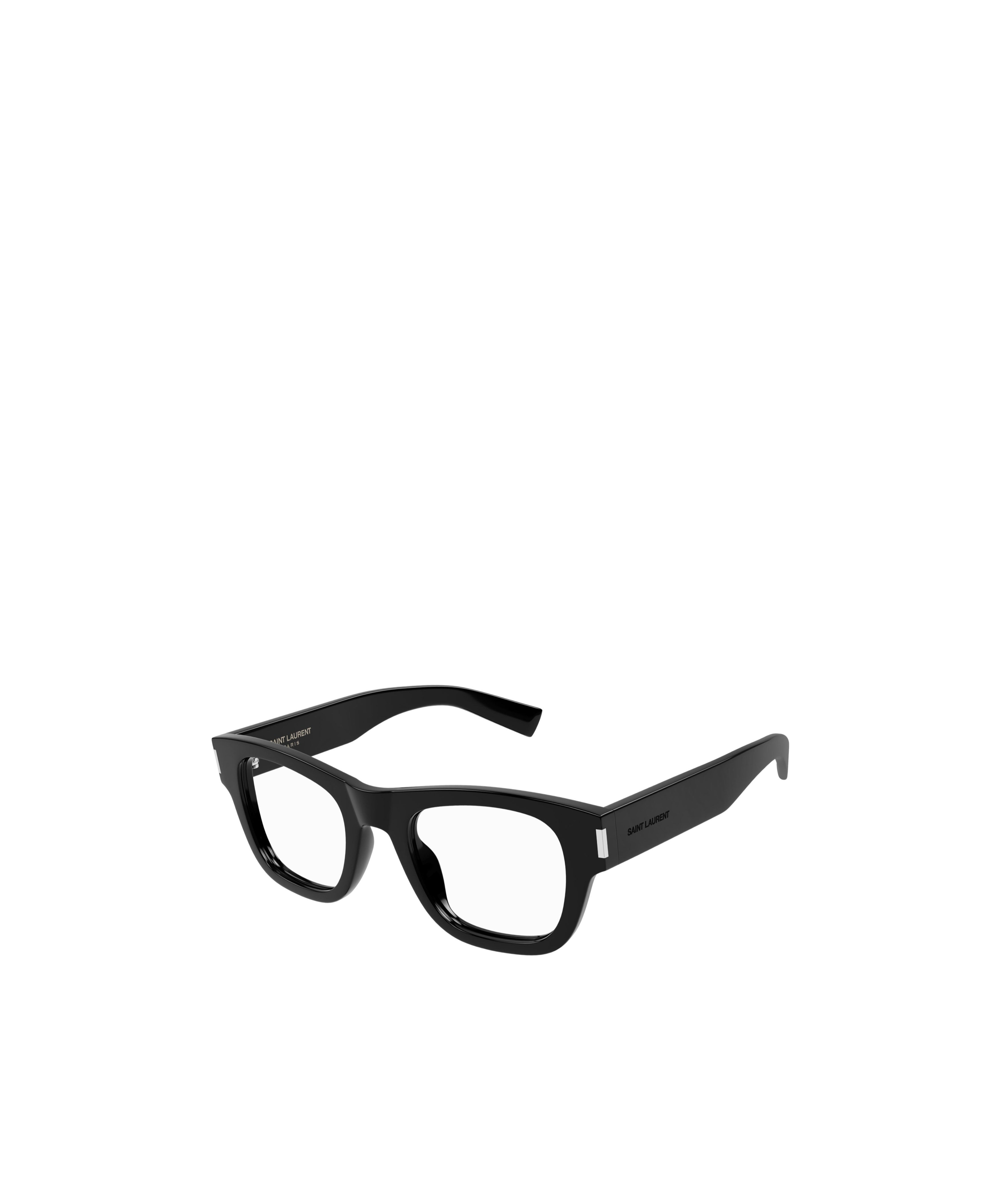 Saint Laurent Sl698 Wayfarer-frame Glasses In Black