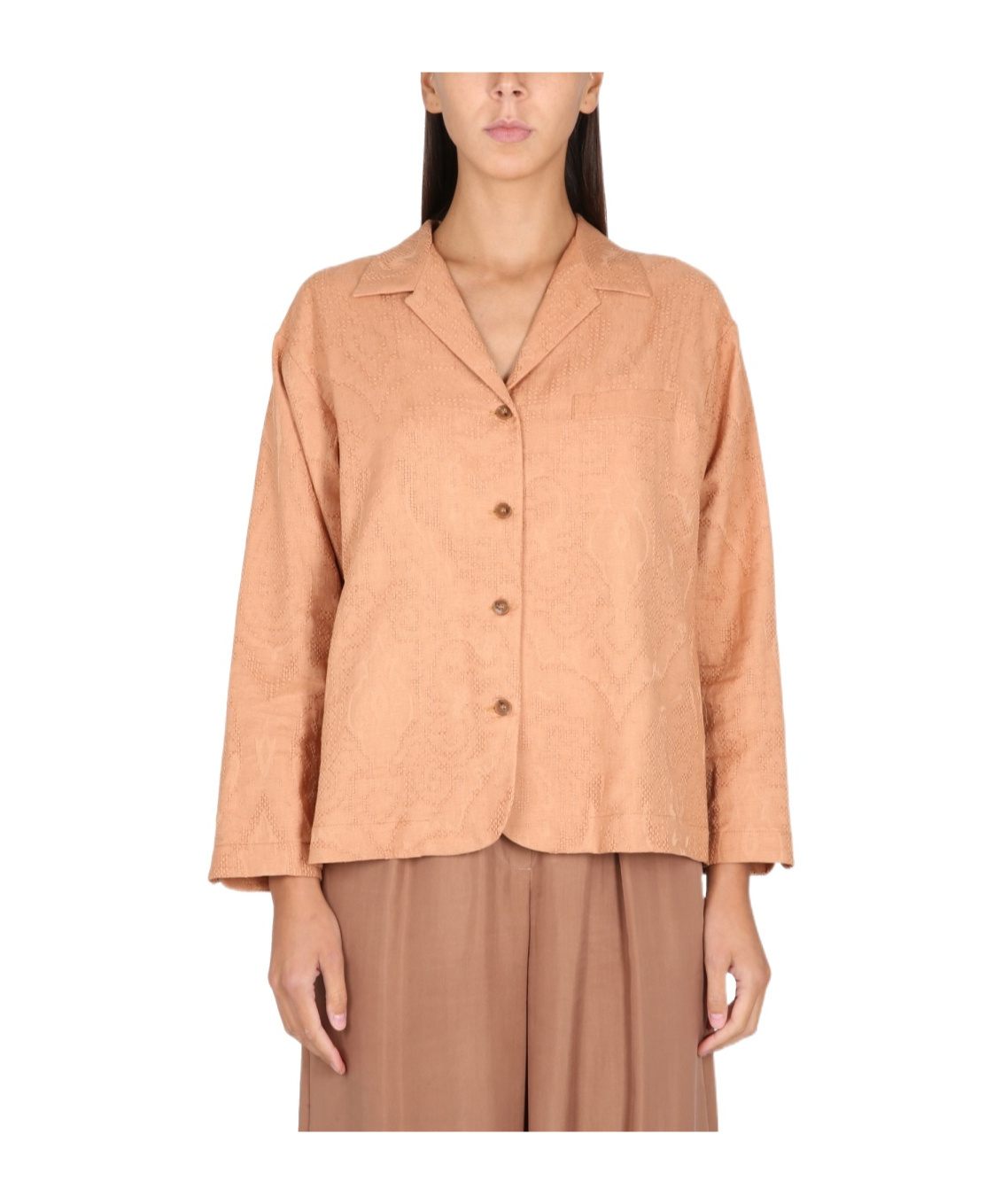Alysi Jacket Ajoure In Pink