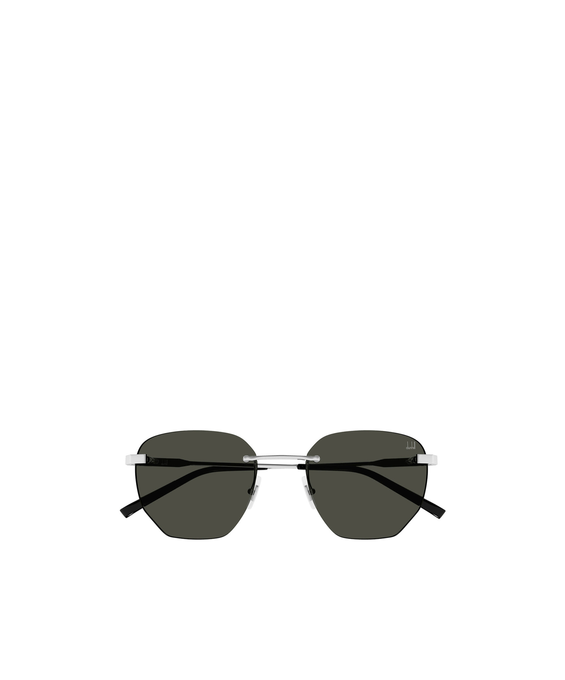 Dunhill Geometric-frame Sunglasses In Black