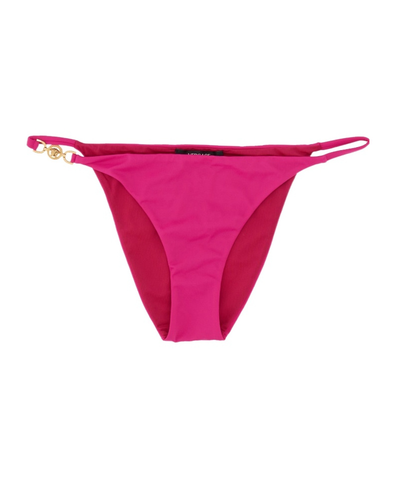 Versace "medusa '95" Bikini Bottom In Pink
