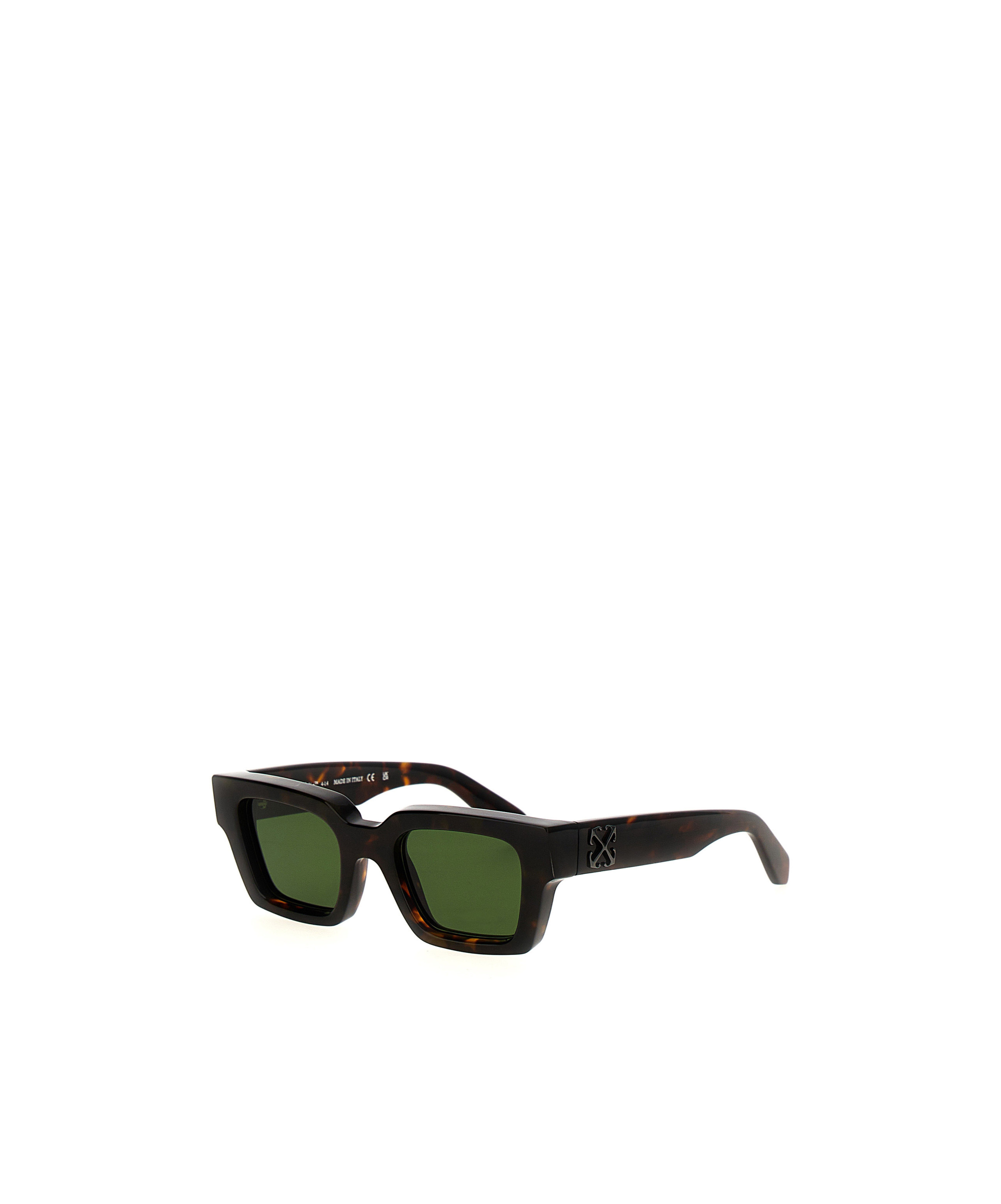 Off-white Virgil Square Frame Sunglasses In Green