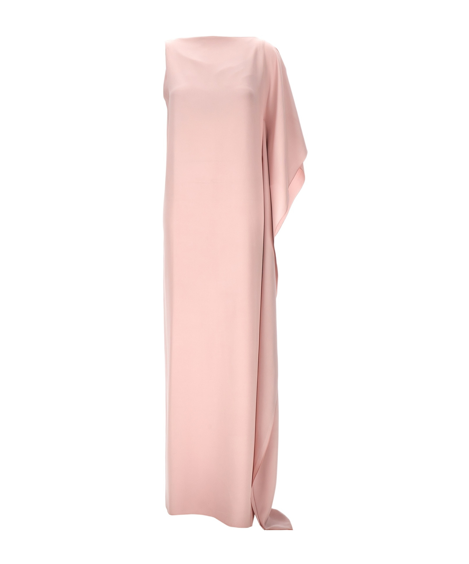 Max Mara Light Pink Bora Draped Dress In Pink