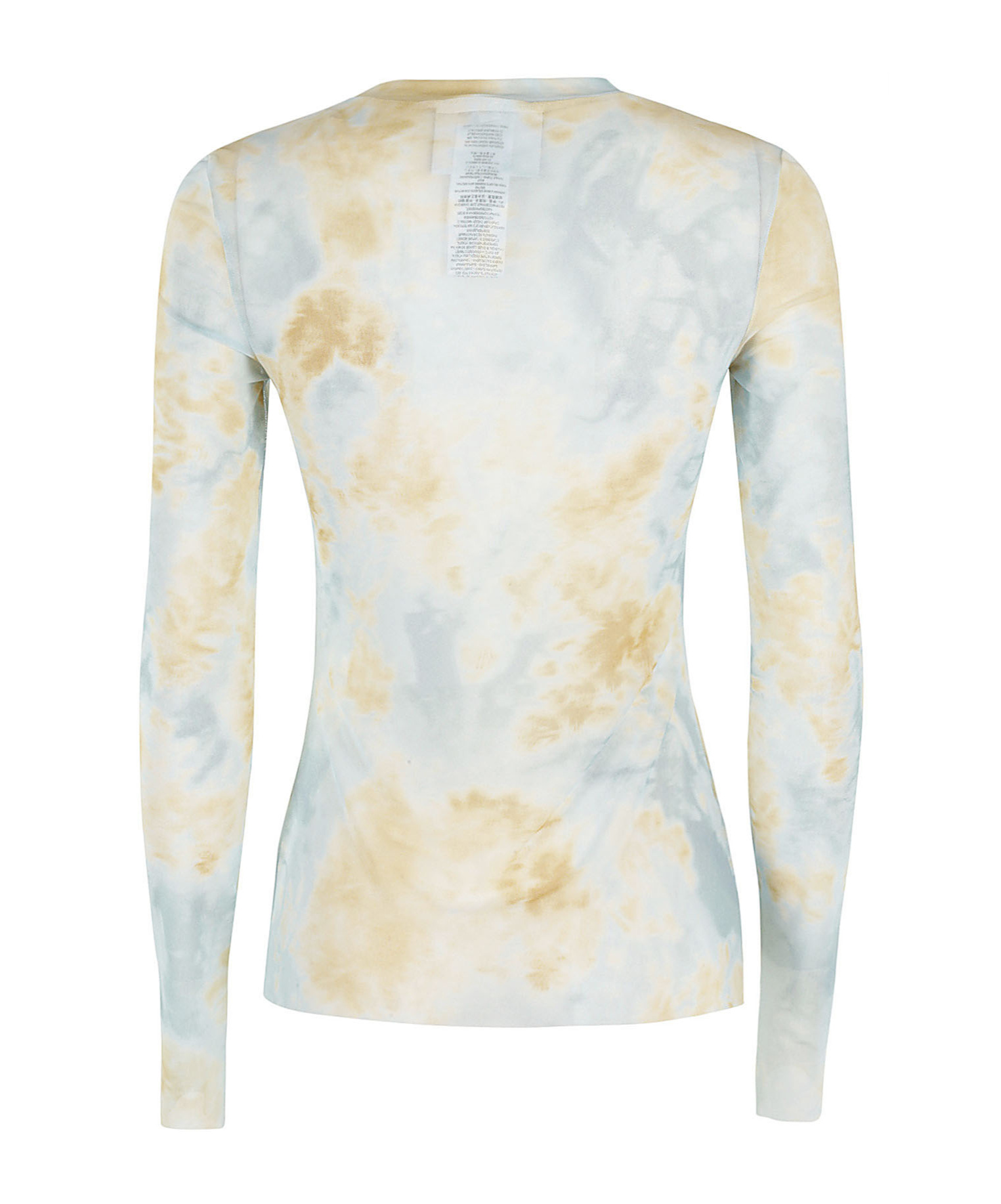 ERIKA CAVALLINI T-SHIRT WITH ROUND NECK AND LONG SLEEVES 