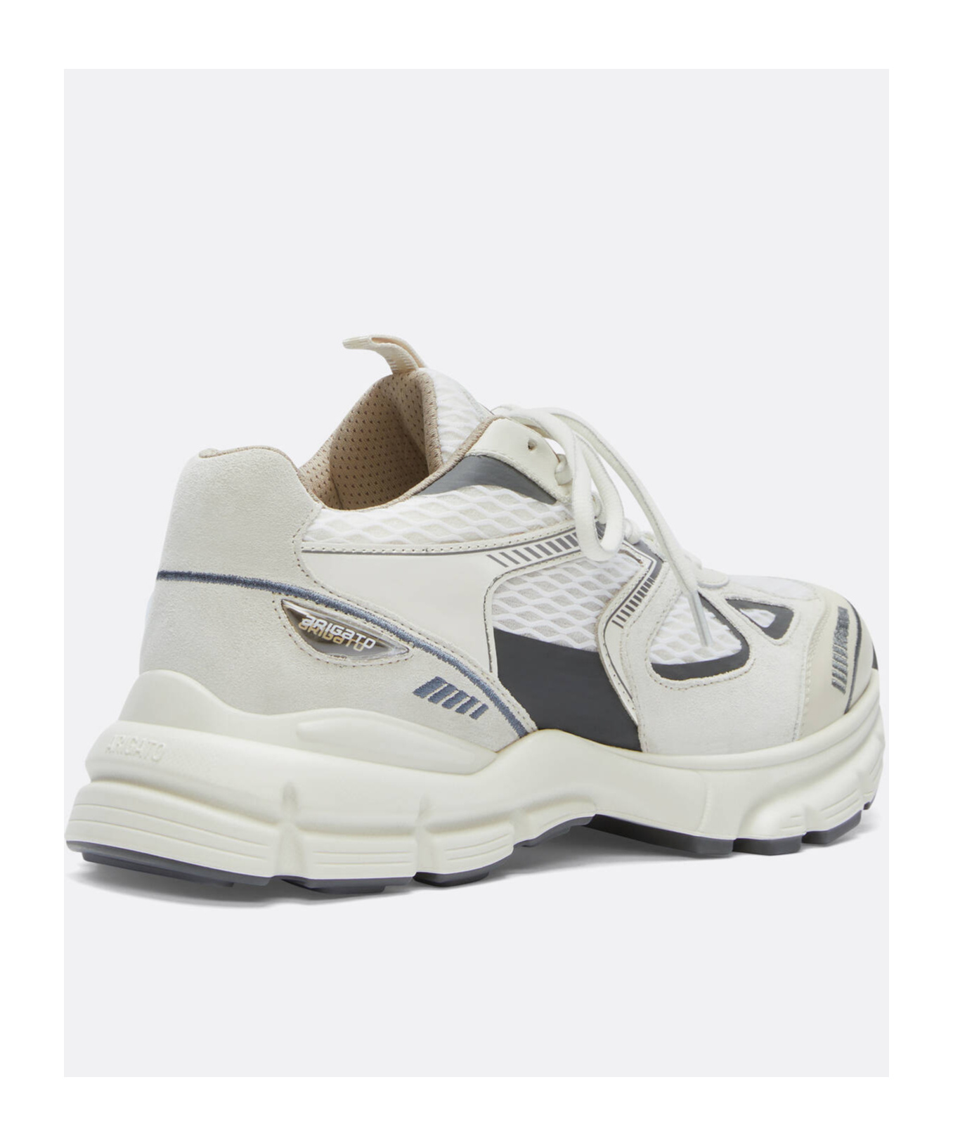 Axel Arigato Marathon Runner Panelled Sneakers In White