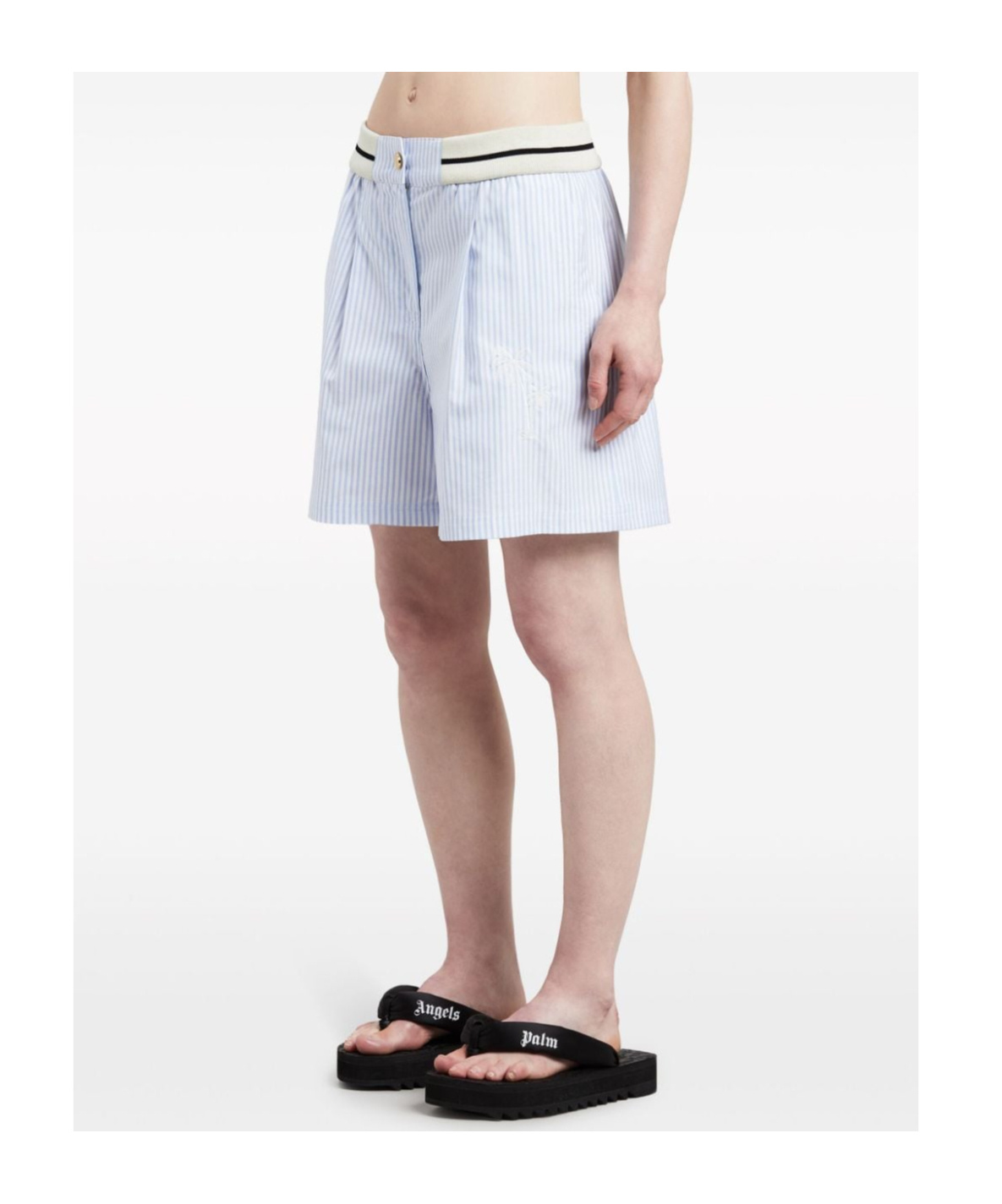 Palm Angels Palms Boxer Shorts In White