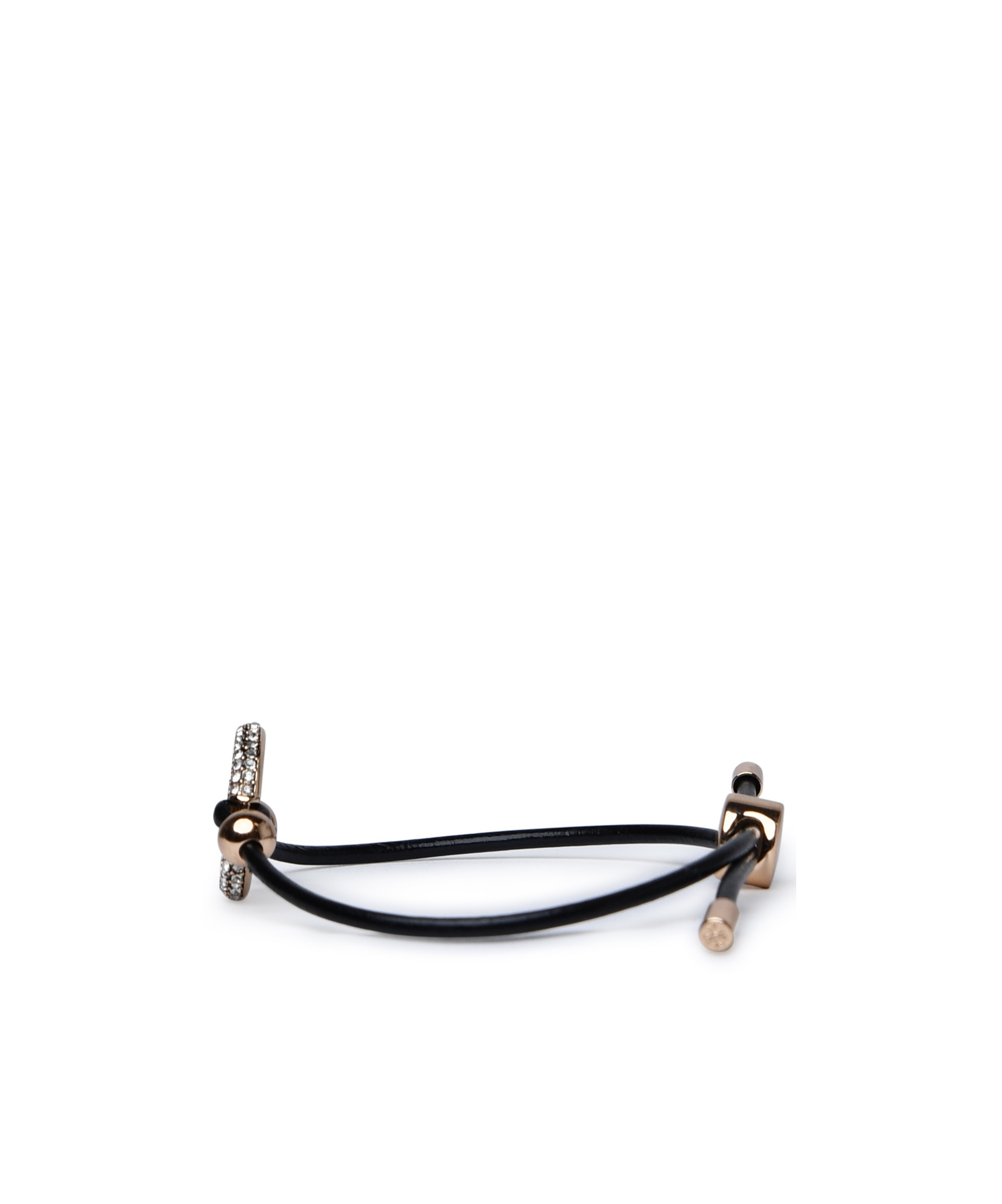 Tory Burch Miller Pavé Slider Bracelet In Black