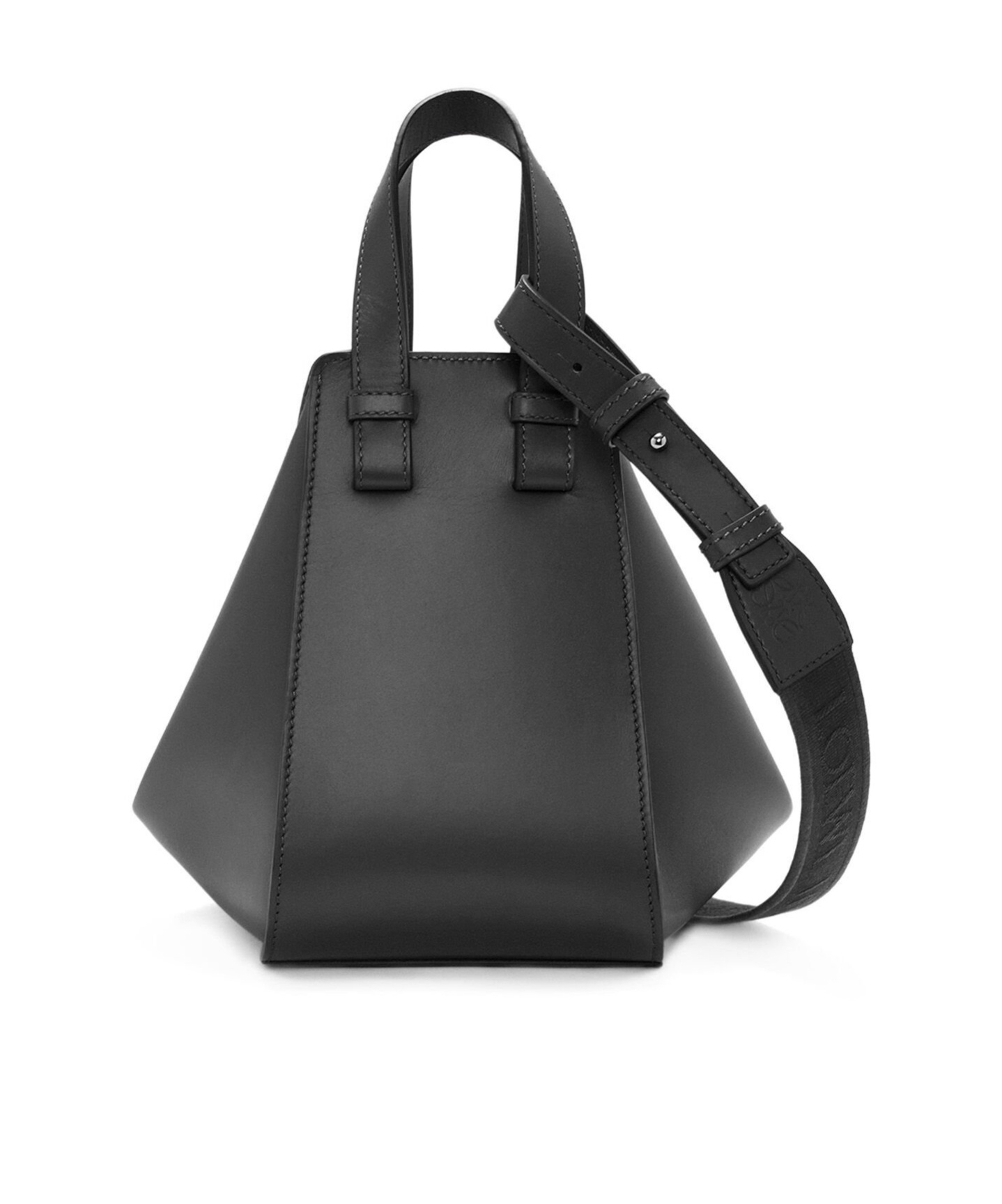 Loewe Compact Hammock Bag In Black